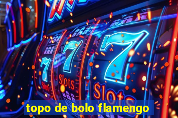 topo de bolo flamengo